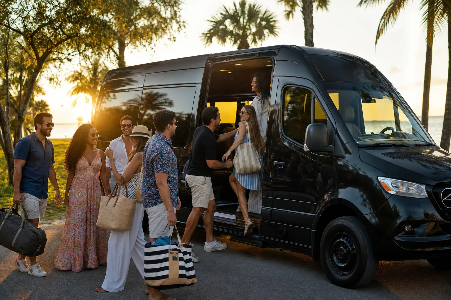 Group transportation in Miami