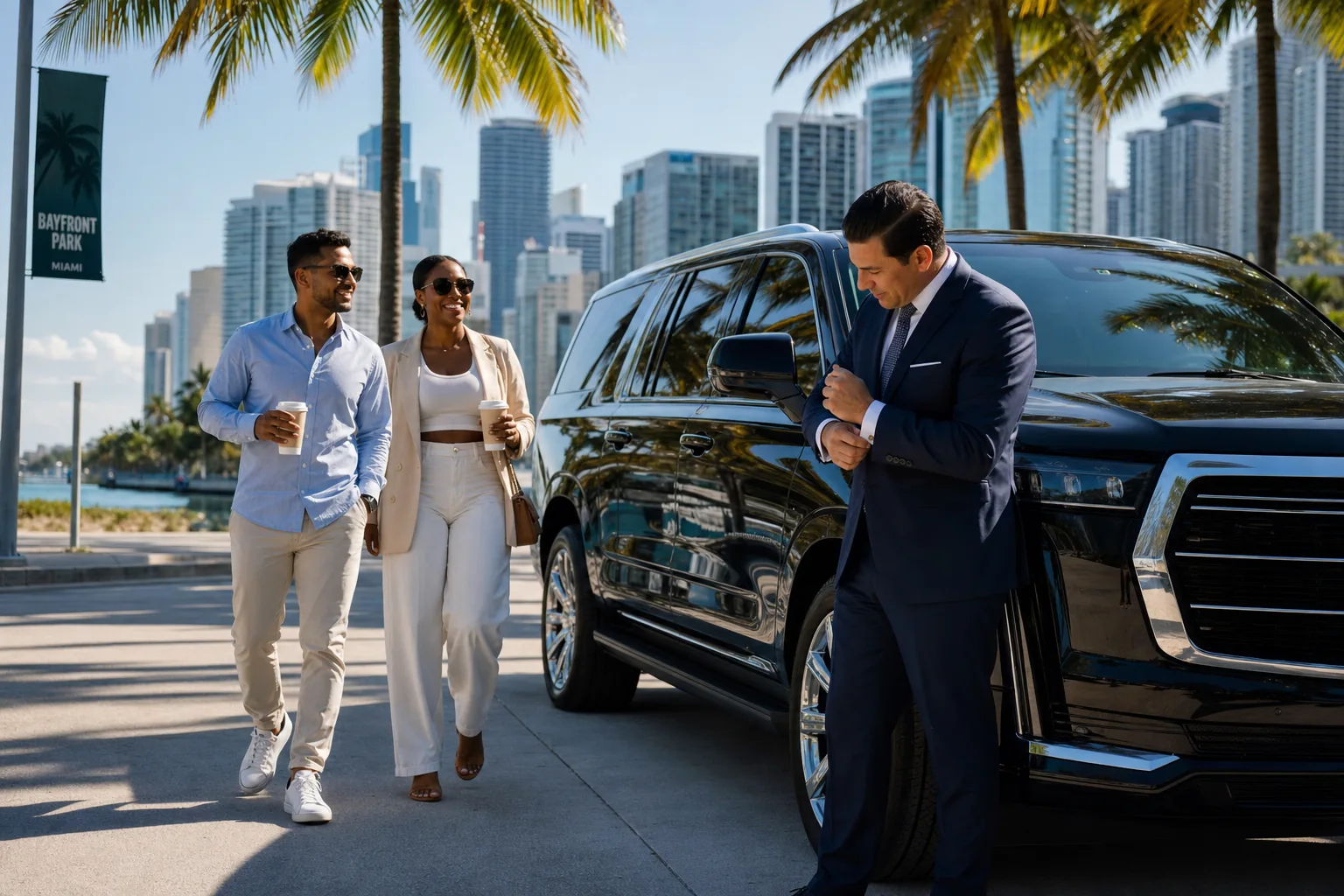 Hourly chauffeur service in Miami